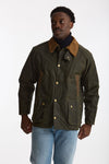 Giacca DESERTDALE WAX in cotone cerato verde uomo Barbour - 6