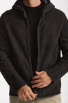 Giubbino in shearling grigio uomo Giorgio brato - 5