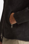 Giubbino in shearling grigio uomo Giorgio brato - 8