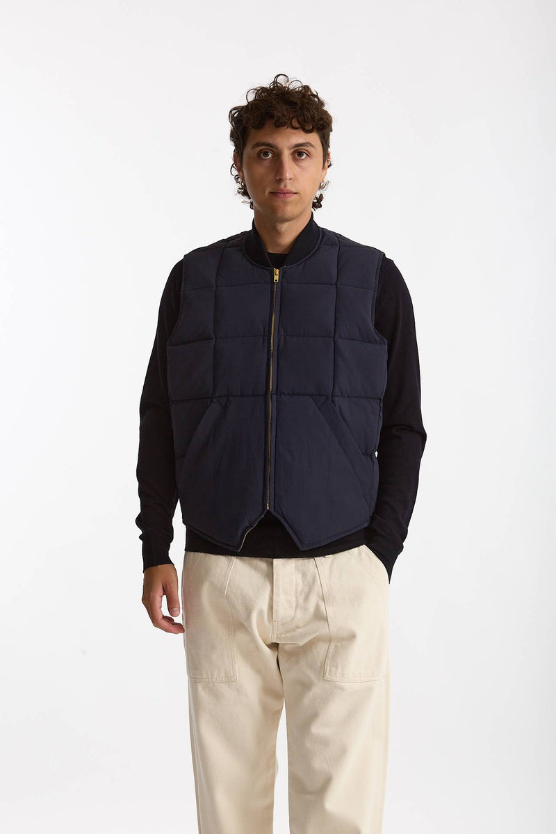 Gilet trapuntato SEATTLE blu uomo Chesapeake's - 2