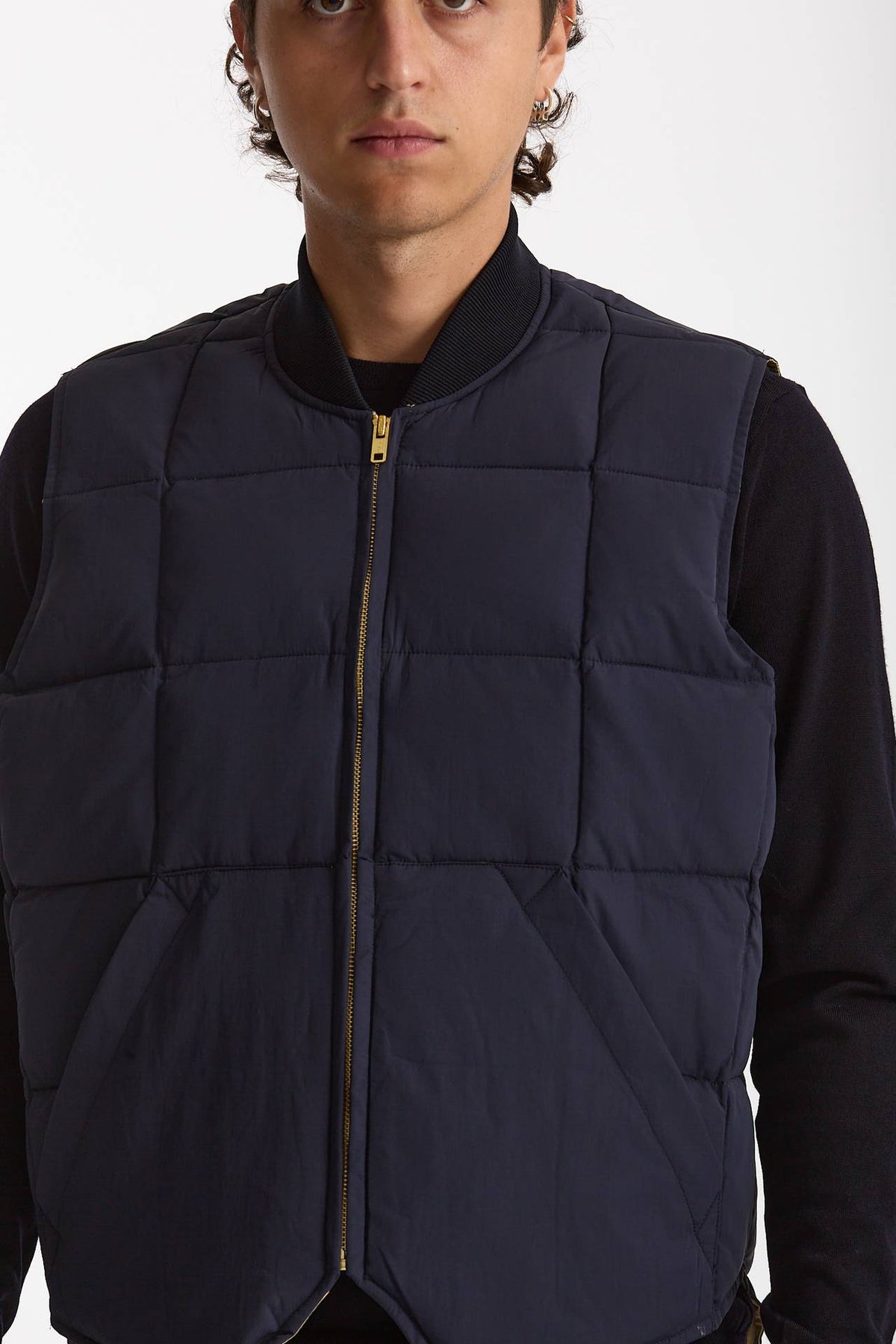 Gilet trapuntato SEATTLE blu uomo Chesapeake's - 5