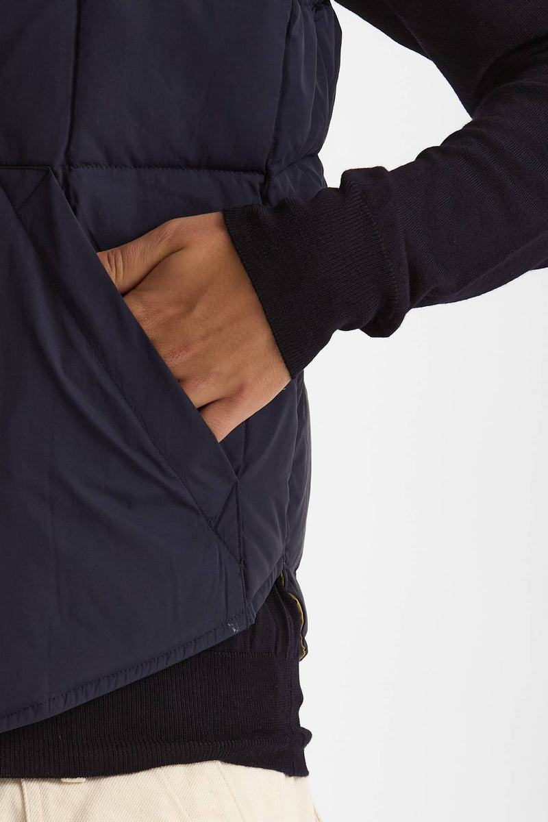 Gilet trapuntato SEATTLE blu uomo Chesapeake's - 8