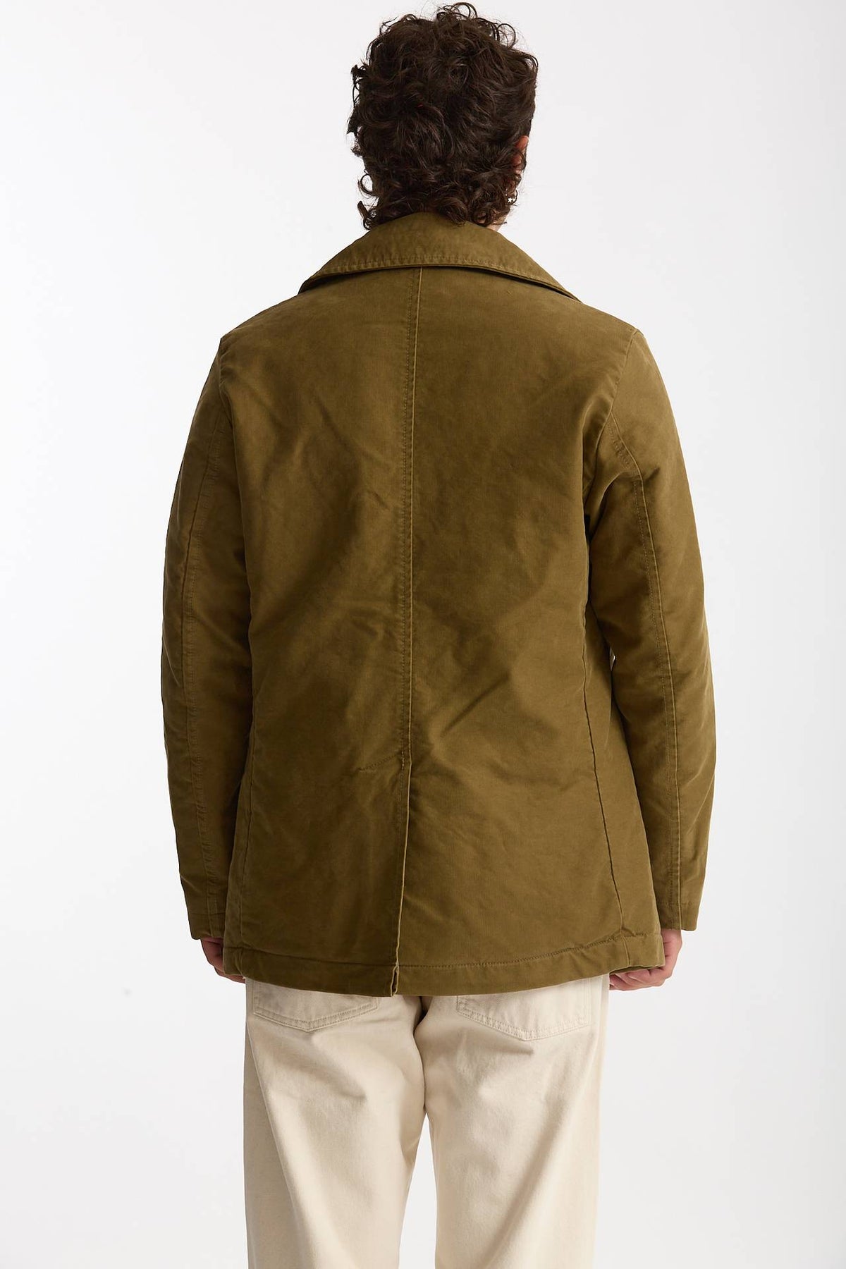 Peacoat imbottito kaki uomo Chesapeake's - 3