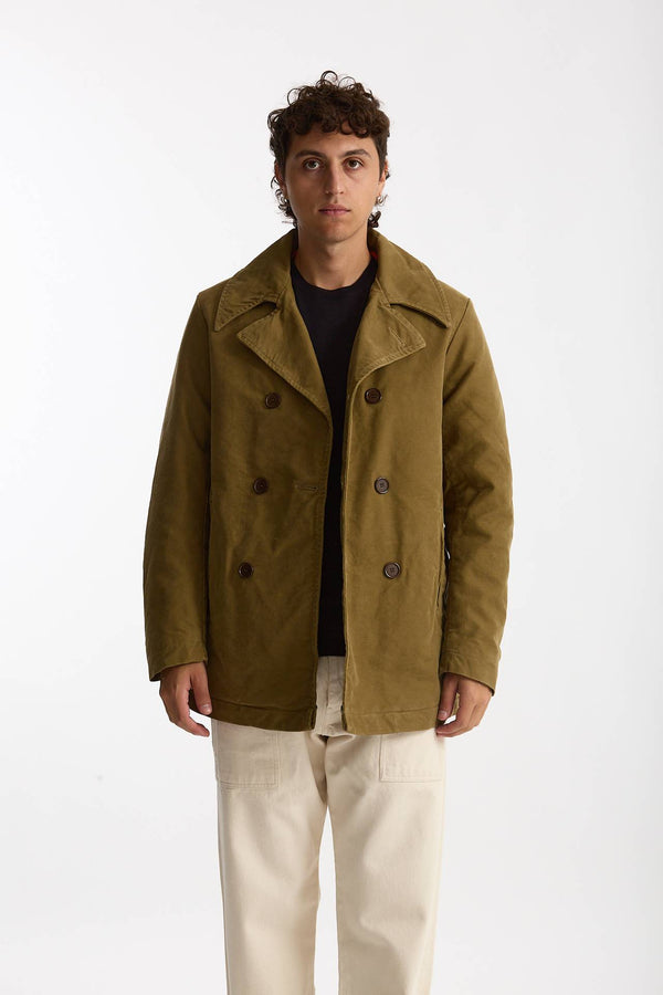 Peacoat imbottito kaki uomo Chesapeake's