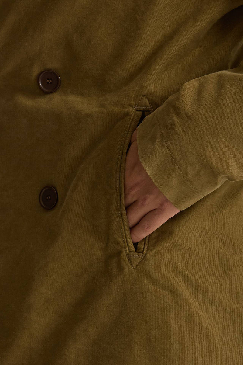 Peacoat imbottito kaki uomo Chesapeake's - 7