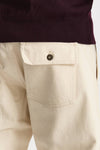Pantalone GRAVES in cotone fermo bianco uomo Chesapeake's - 7