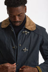 Giubbino BEDFORD WAXED fireman blu uomo Chesapeake's - 6