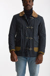 Giubbino BEDFORD WAXED fireman blu uomo Chesapeake's - 7