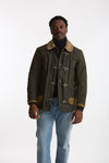 Giubbino fireman BEDFORD WAXED verde uomo Chesapeake's - 2