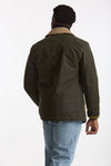 Giubbino fireman BEDFORD WAXED verde uomo Chesapeake's - 4