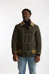 Giubbino fireman BEDFORD WAXED verde uomo Chesapeake's - 7