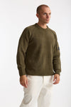 Maglia in ciniglia di cotone verde uomo C.p. company - 3