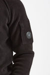 Maglia in ciniglia di cotone nero uomo C.p. company - 5