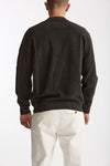 Felpa BRUSHED AND EMERIZED DIAGONAL FLEECE in cotone antracite uomo C.p. company - 4