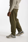 Pantalone GIN in cotone e nylon stretch verde uomo Department five - 4