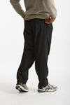 Pantalone GIN in cotone e nylon stretch nero uomo Department five - 4