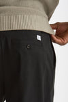Pantalone GIN in cotone e nylon stretch nero uomo Department five - 7
