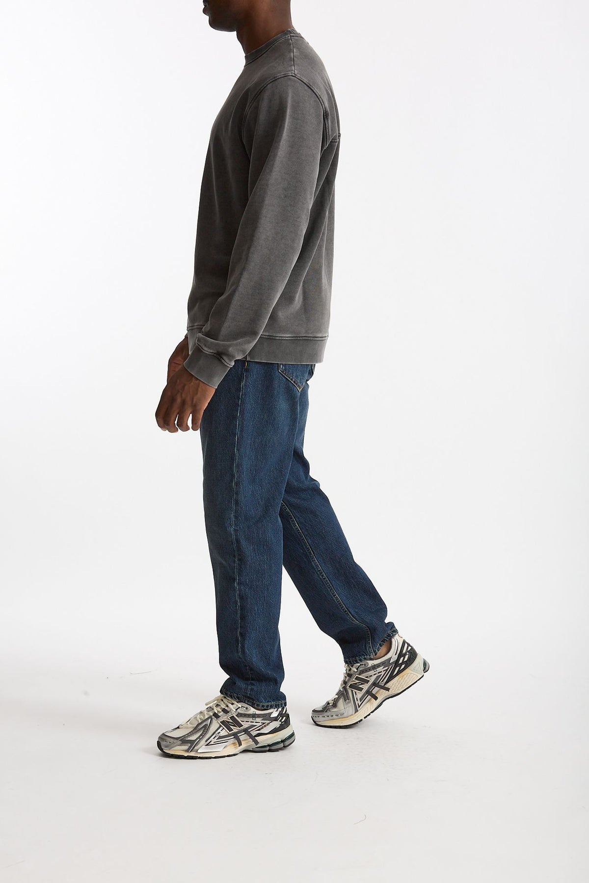 Jeans MUSSO in cotone fermo lavaggio medio uomo Department five - 5