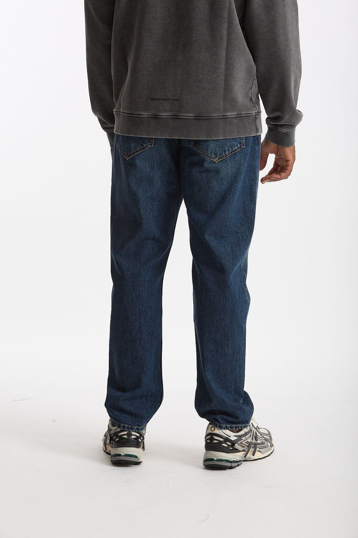Jeans MUSSO in cotone fermo lavaggio medio uomo Department five - 4