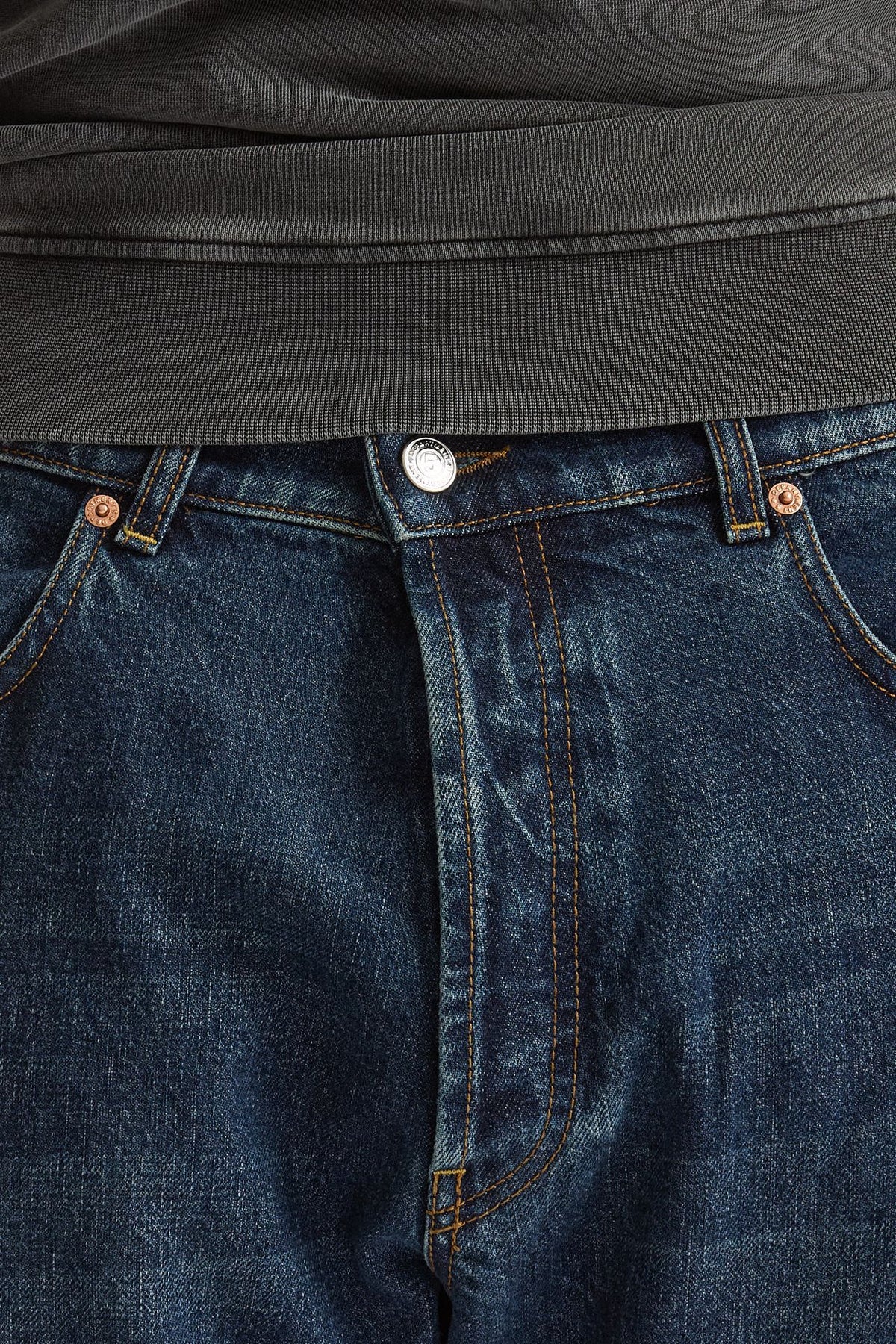 Jeans MUSSO in cotone fermo lavaggio medio uomo Department five - 6
