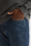 Jeans MUSSO in cotone fermo lavaggio medio uomo Department five - 7