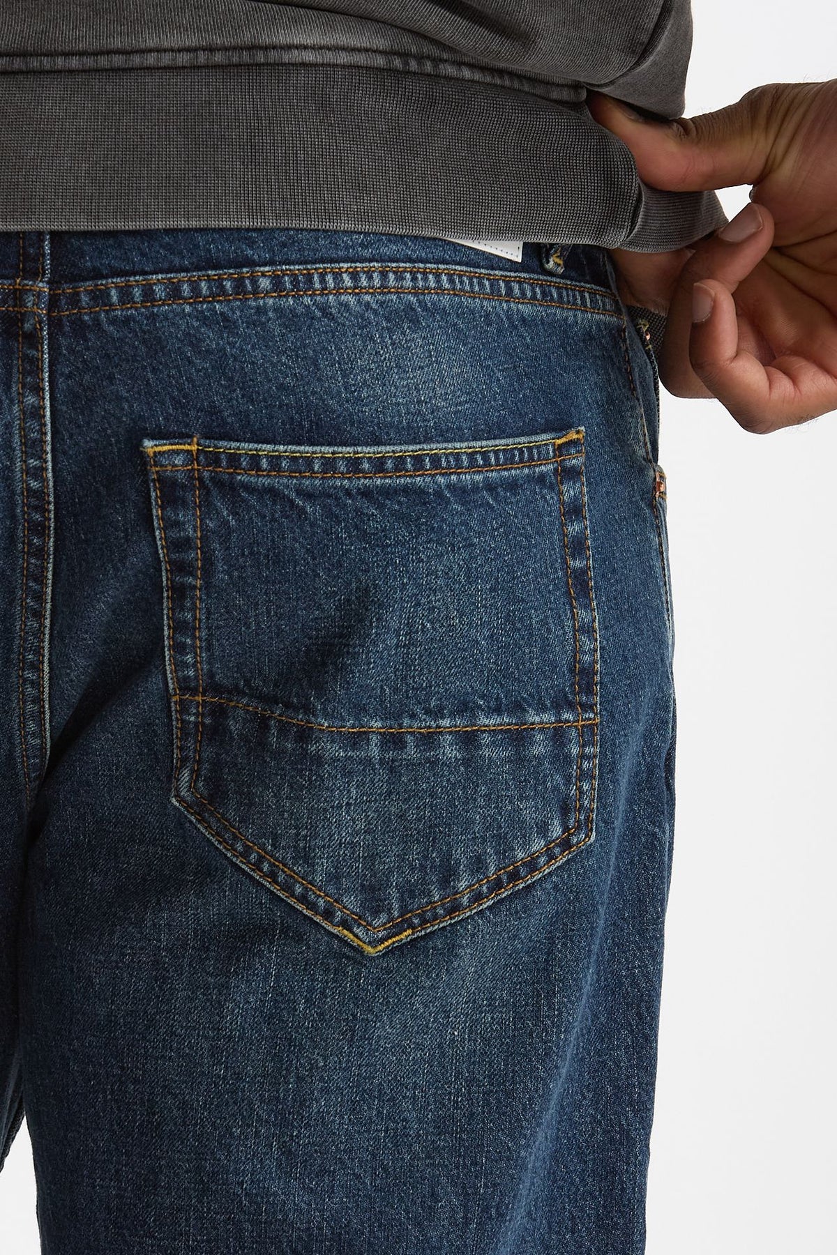 Jeans MUSSO in cotone fermo lavaggio medio uomo Department five - 2