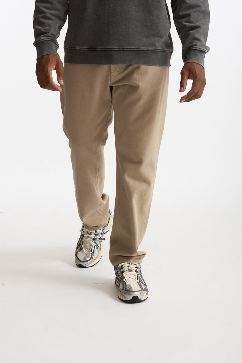 Jeans MUSSO in cotone bull fermo beige uomo Department five - 2