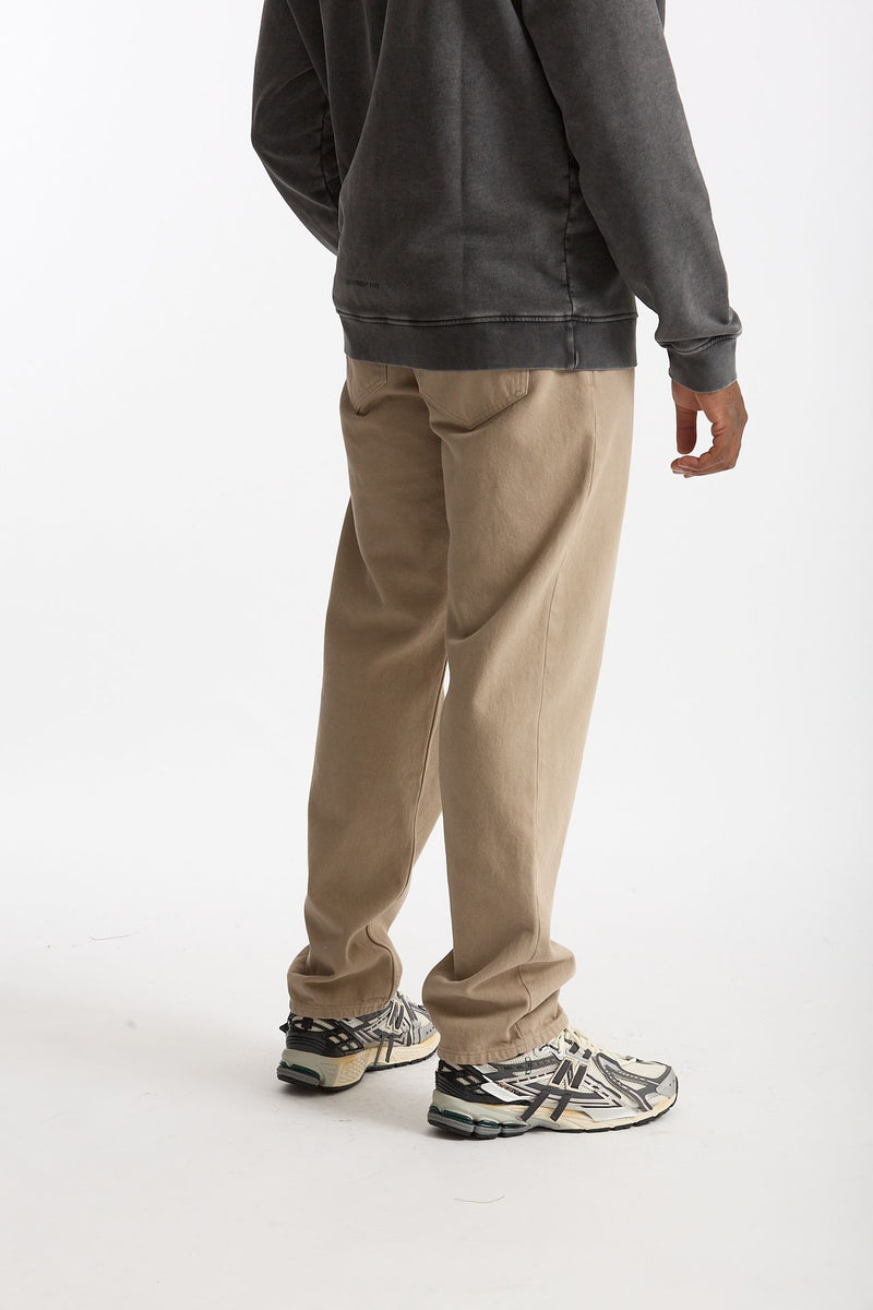 Jeans MUSSO in cotone bull fermo beige uomo Department five - 3