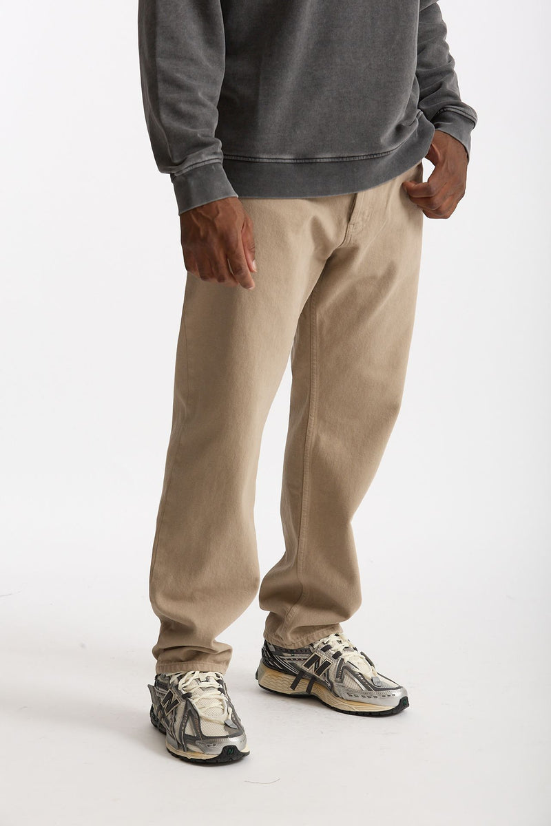 Jeans MUSSO in cotone bull fermo beige uomo Department five - 4
