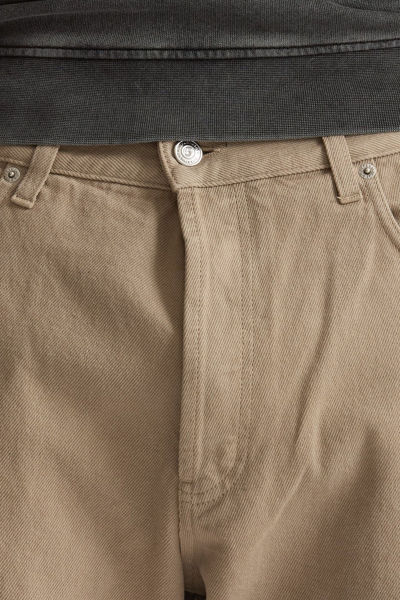 Jeans MUSSO in cotone bull fermo beige uomo Department five - 5
