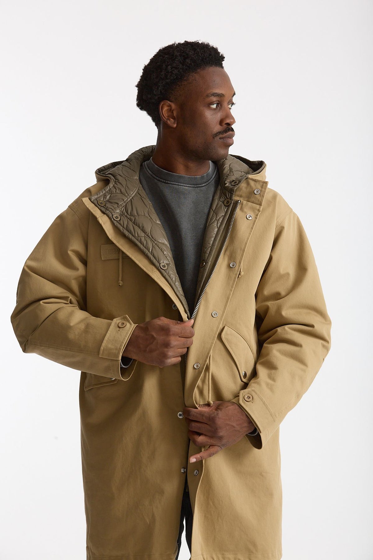 Parka in cotone cammello uomo Department five - 6