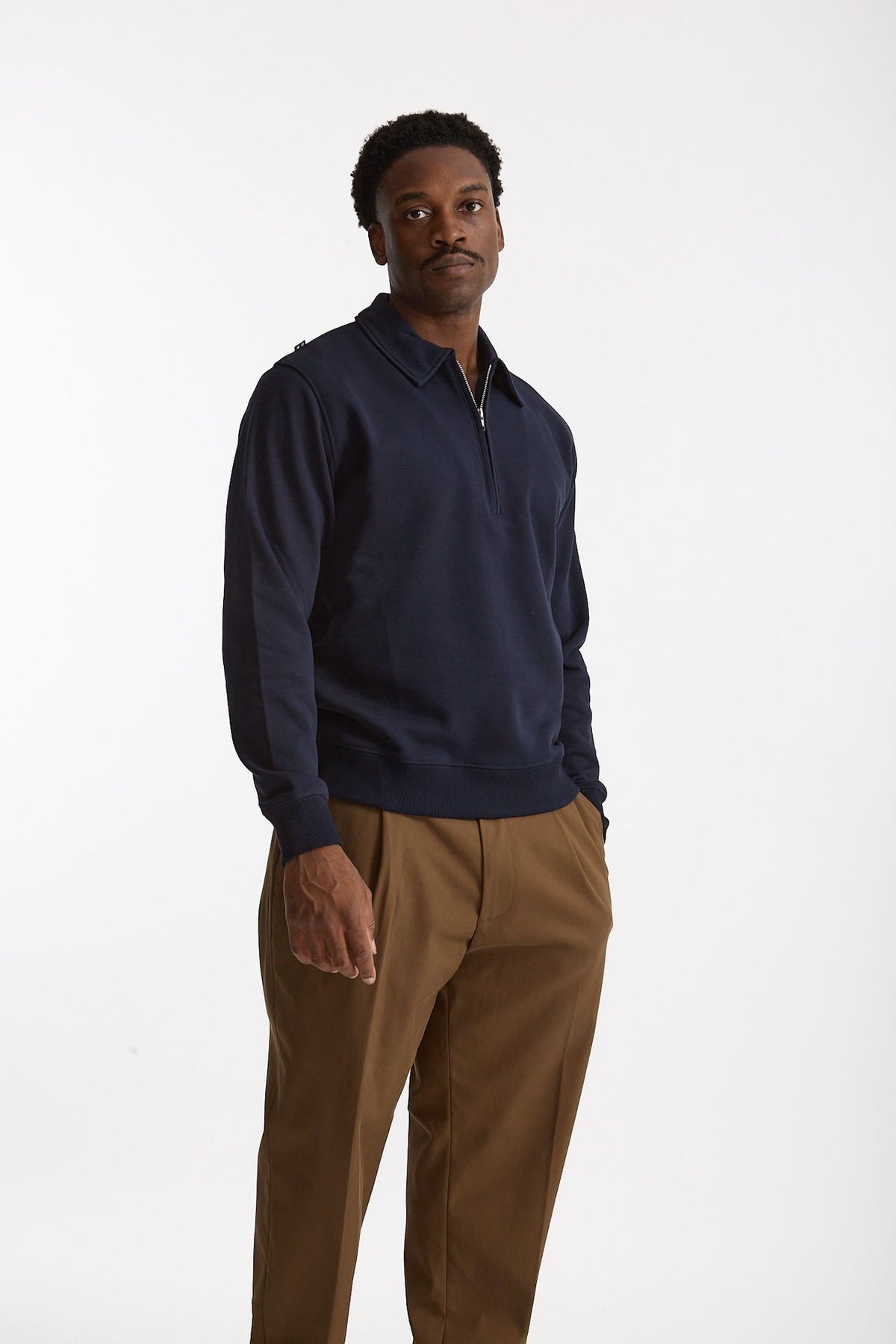 Felpa BOSS in cotone blu uomo Department five - 4