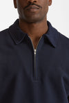 Felpa BOSS in cotone blu uomo Department five - 5