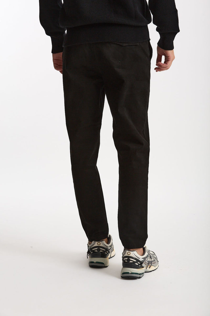 Pantalone PRINCE in cotone stretch lavato nero uomo Department five - 3