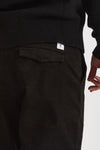 Pantalone PRINCE in cotone stretch lavato nero uomo Department five - 7