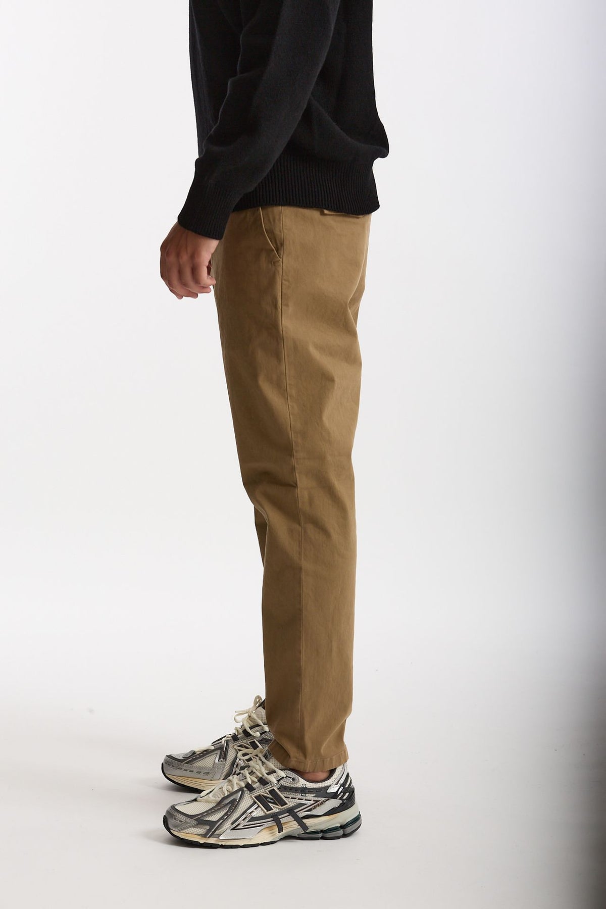 Pantalone PRINCE in cotone stretch lavato cammello uomo Department five - 3