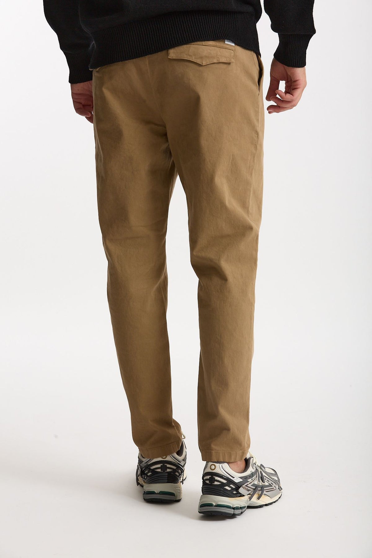 Pantalone PRINCE in cotone stretch lavato cammello uomo Department five - 4