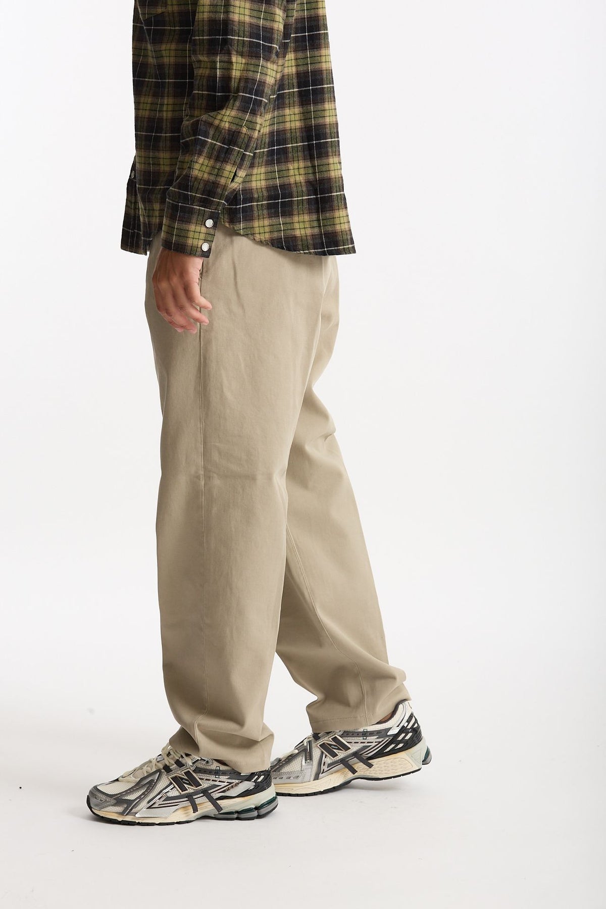 Pantalone ANT in cotone stretch beige uomo Department five - 4