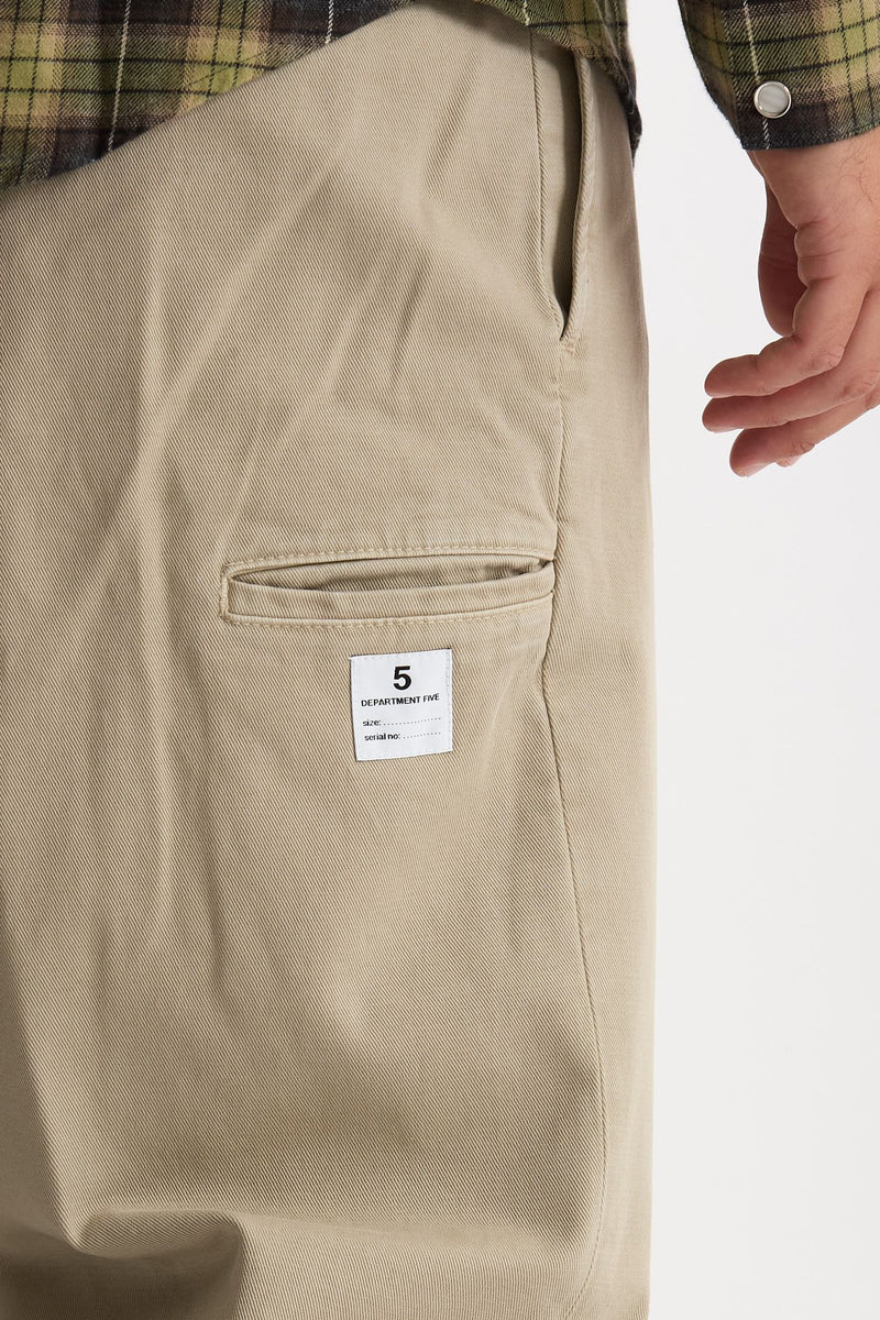 Pantalone ANT in cotone stretch beige uomo Department five - 5
