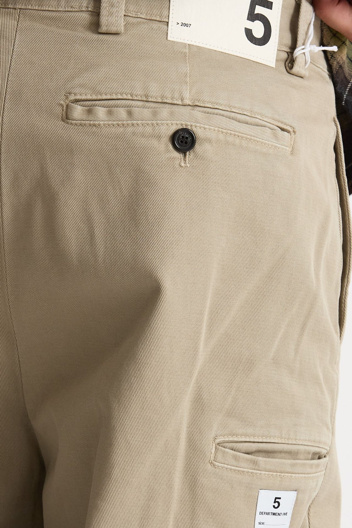 Pantalone ANT in cotone stretch beige uomo Department five - 7