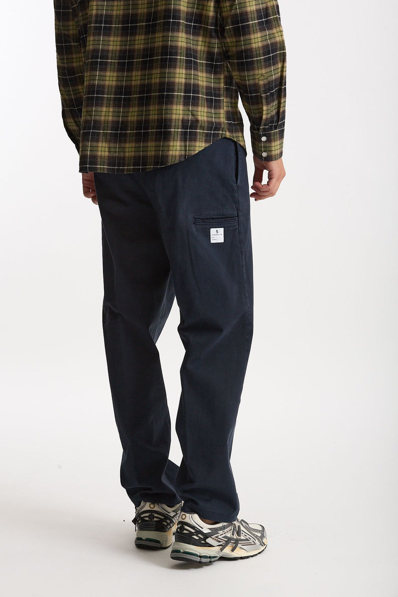 Pantalone ANT in cotone stretch blu uomo Department five - 3