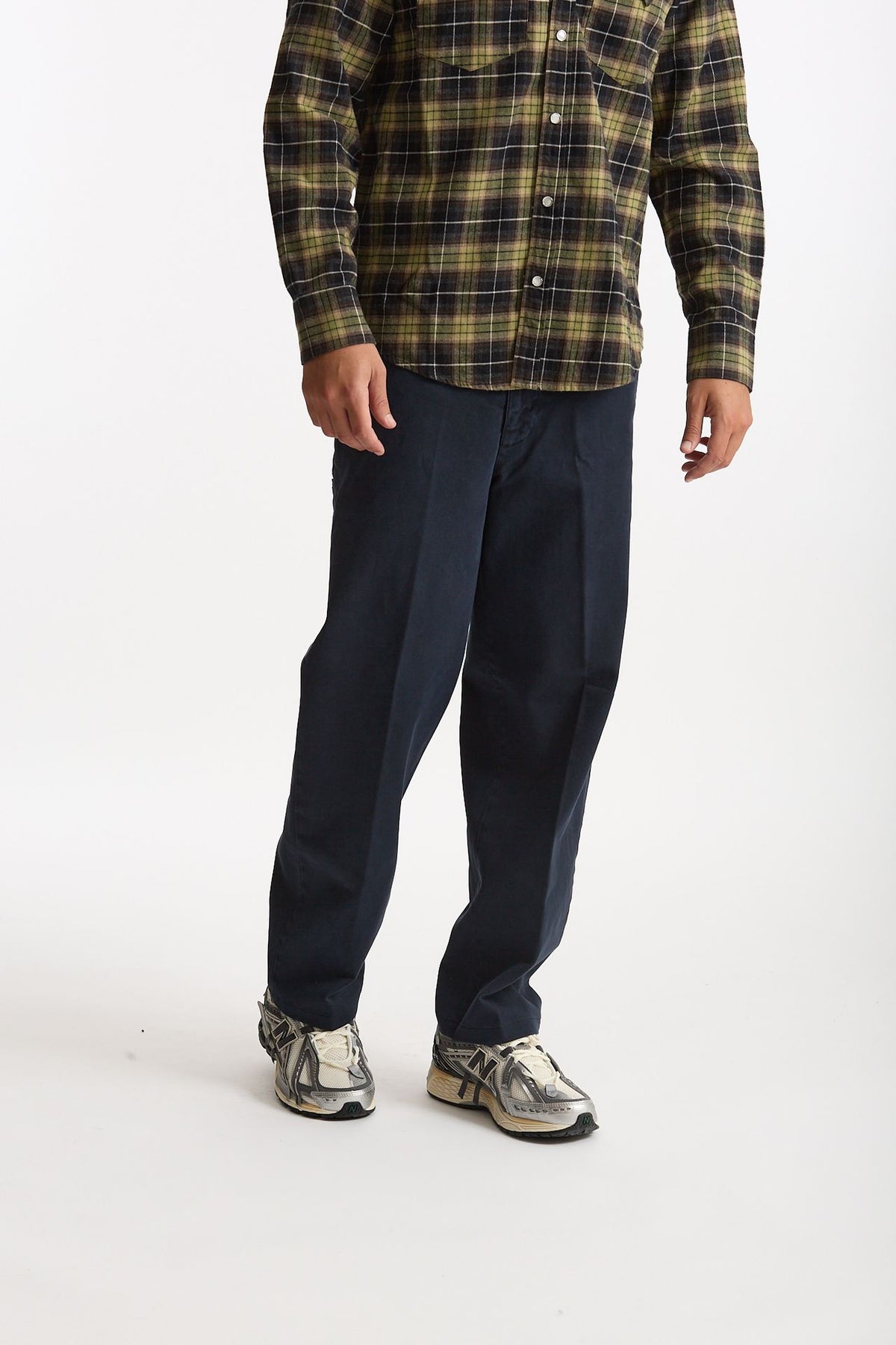 Pantalone ANT in cotone stretch blu uomo Department five - 5