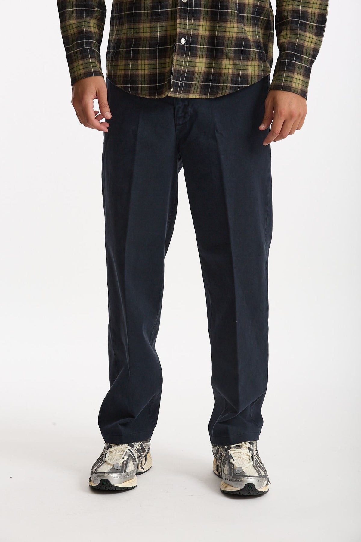 Pantalone ANT in cotone stretch blu uomo Department five - 1