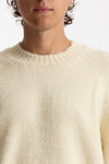 Maglia girocollo panna uomo Diana studio - 6