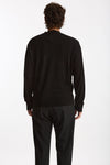Maglia in lana e cashmere nero uomo Diana studio - 4