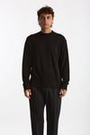 Maglia in lana e cashmere nero uomo Diana studio - 1