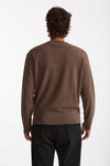 Maglia in lana e cashmere tortora uomo Diana studio - 4