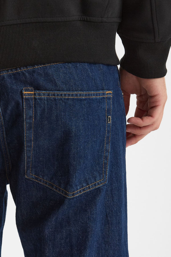 Jeans ICON lavaggio scuro “bagnato” uomo Dondup