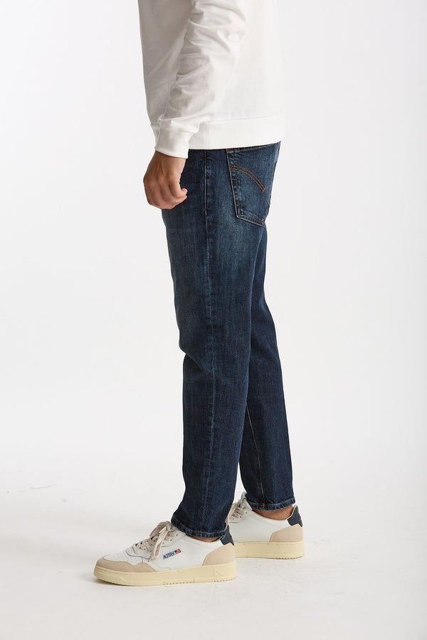 Jeans stretch BRIGHTON lavaggio medio scuro uomo Dondup