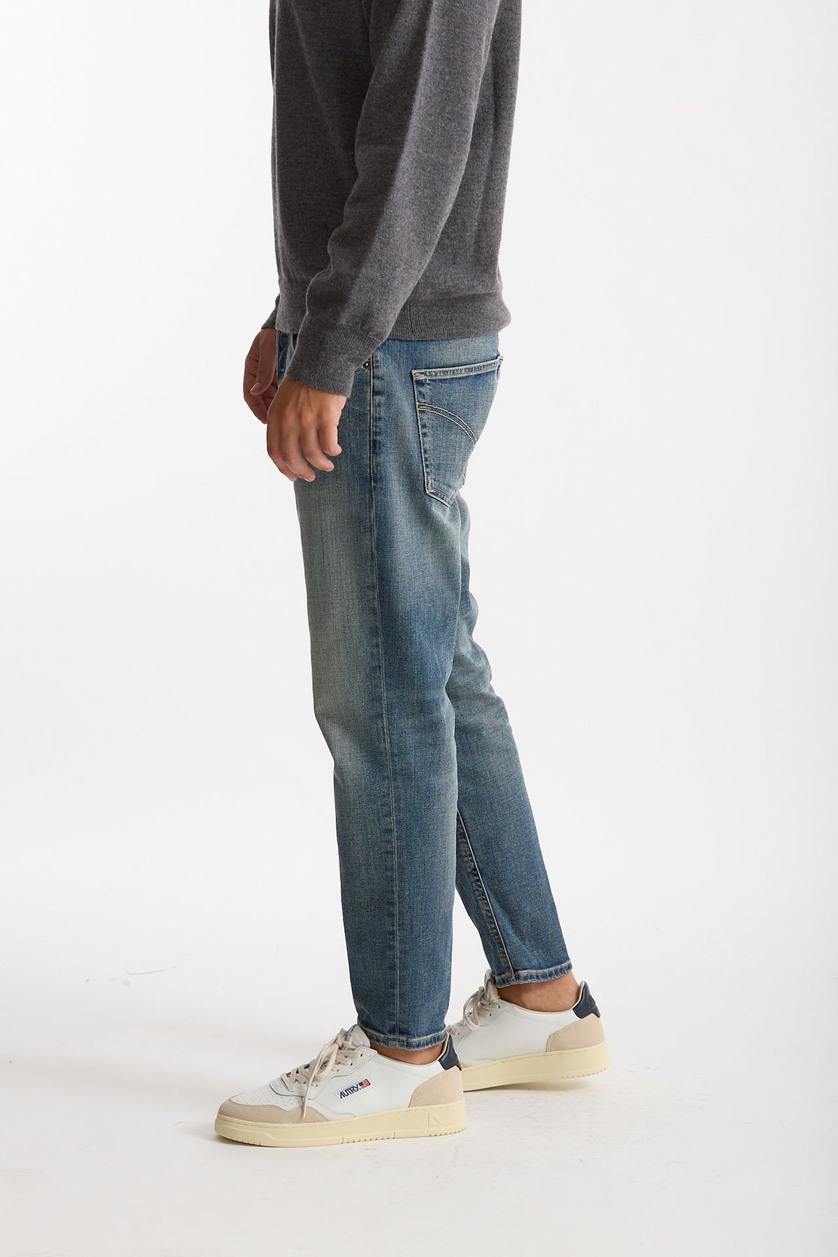 Jeans BRIGHTON lavaggio chiaro uomo Dondup - 2
